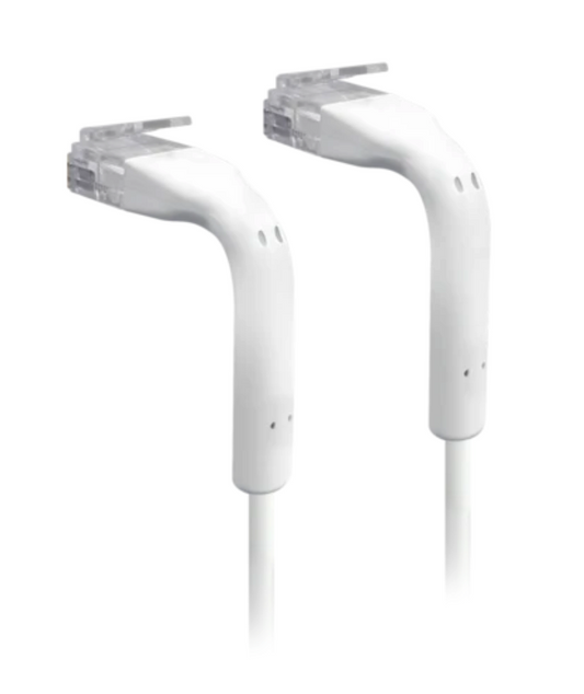 UniFi White 8m patch cable with both end bendable RJ45