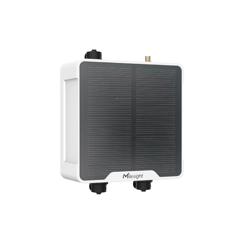Milesight UC511-EA AU915/AS923 Solar Powered LoRaWan IoT Controller with External Antenna and Latching Solenoids and Pulse Meter support