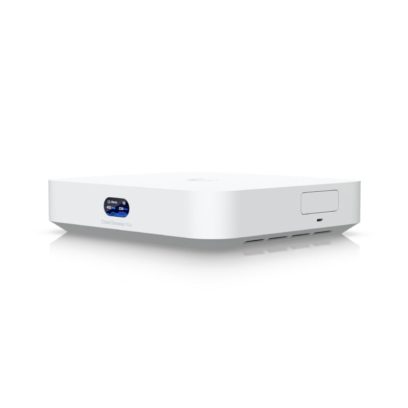 Ubiquiti UniFi Cloud Gateway Max with 512GB NVMe SSD Storage