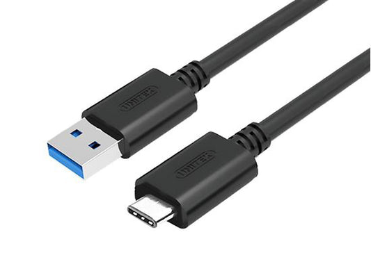 USB Type C (USB-C) Male to USB Type A (USB-A) Male 1m Cable