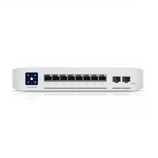 Ubiquiti UniFi Switch Enterprise 8 PoE+ Switch with 2.5Gbe and SFP+