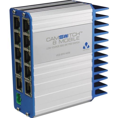 Veracity 8+2 Port CAMSWITCH Mobile Low-Voltage 802.3at PoE Switch