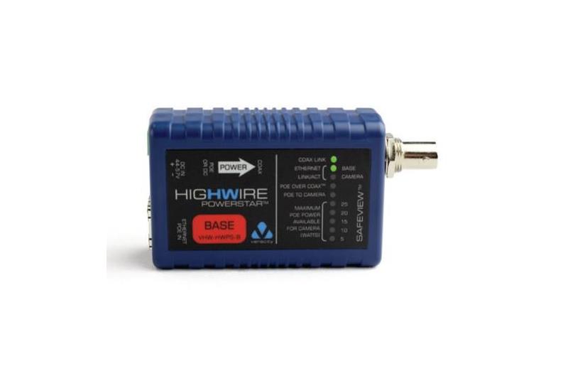Veracity Powerstar Ethernet/PoE Over Coax Unit - BASE Unit
